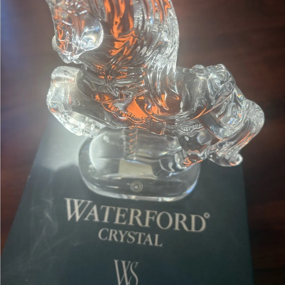 Waterford Crystal Horse Figurine - Transparent - Picture 2 of 5
